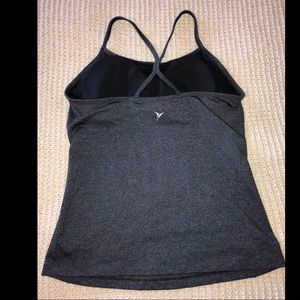 Old Navy Gray Work-Out Tank